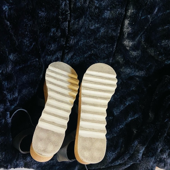 Platform sandals shoes slip fashion heels peep open toe - Picture 9 of 16